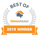 Best of HomeAdvisor 2019 award badge